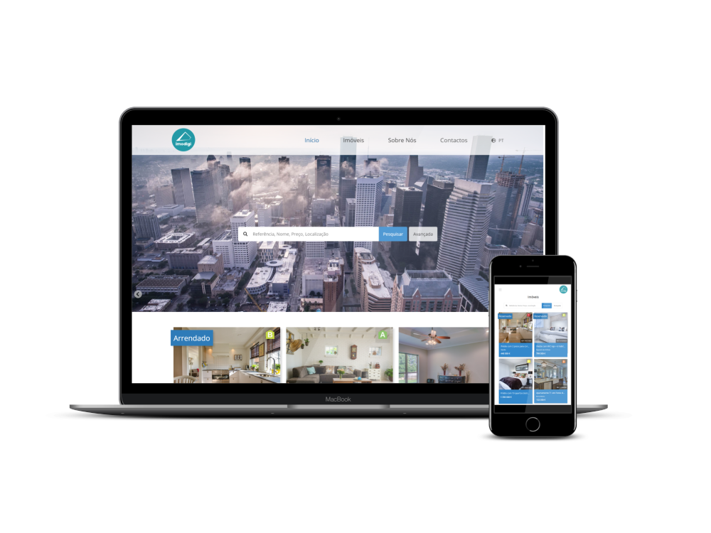 Imodigi Website Responsivo